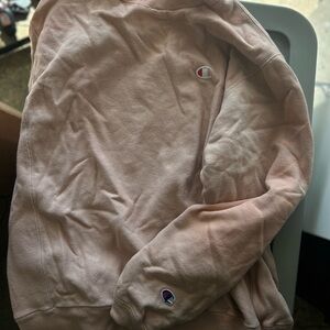 Champion Light Pink Crewneck Sweatshirt